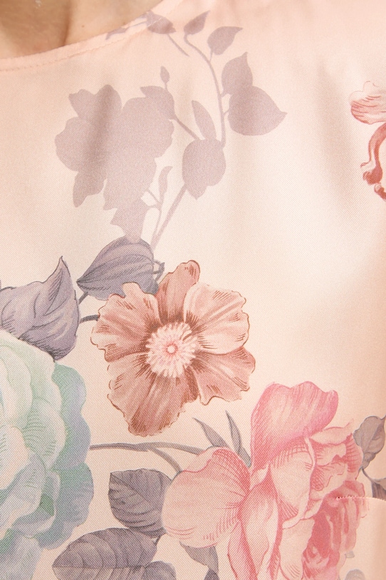 Marella sukienka jedwabna SAMBA 2613221171200 beżowy