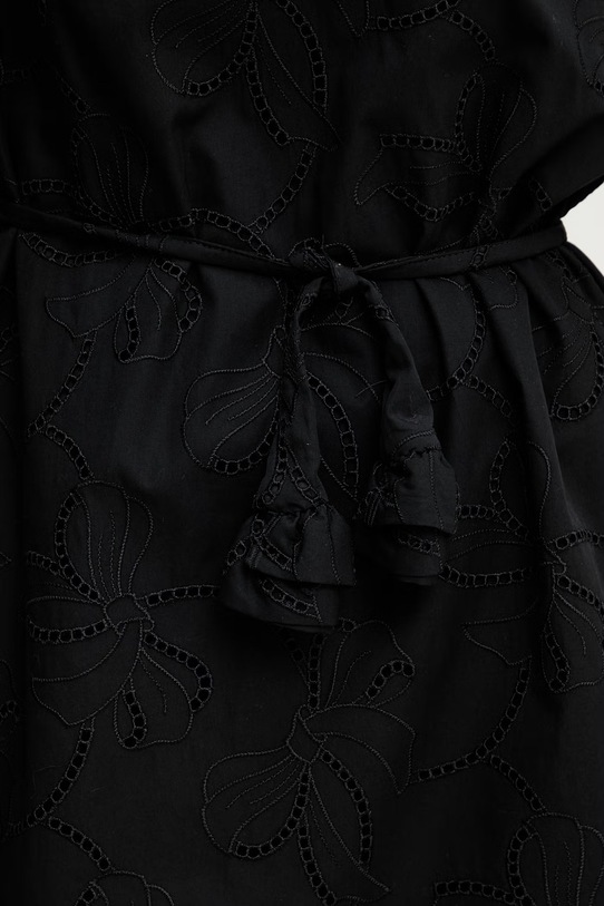 Marella платье из хлопка PADANA1 2613221204200 чёрный