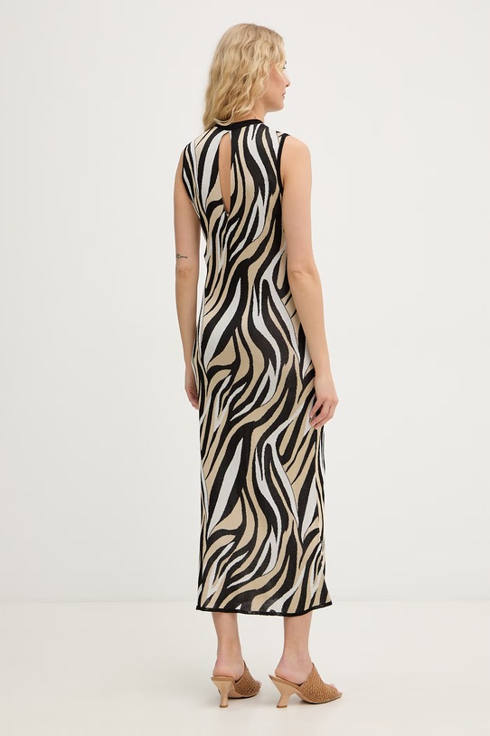 Marella sukienka z wiskozy DUOMO 2613321034200 czarny SS26