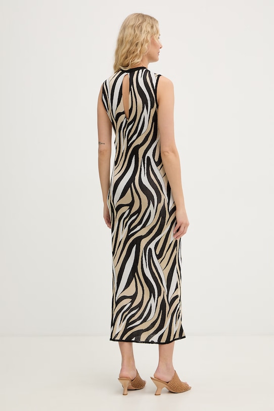 Marella šaty z viskózy DUOMO 2613321034200 čierna SS26