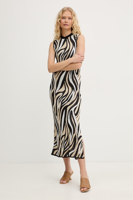 Oblečenie Marella šaty z viskózy DUOMO 2613321034200 čierna