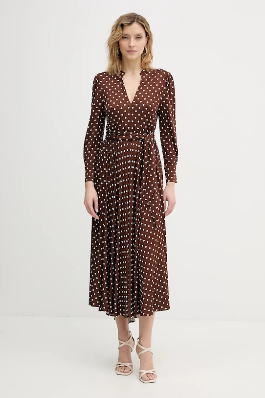 Marella sukienka ANGELO casual brązowy 2613621034200