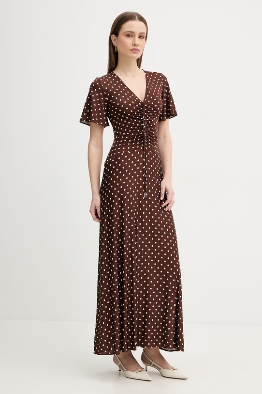 Marella sukienka TECA 2613621054200 brązowy SS26