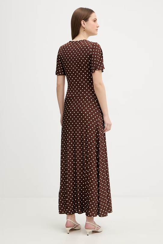 Odzież Marella sukienka TECA 2613621054200 brązowy