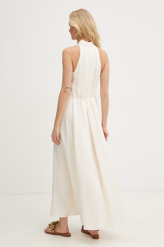 Одежда Marella летнее платье со льном Emme by Marella 2615221031200 бежевый