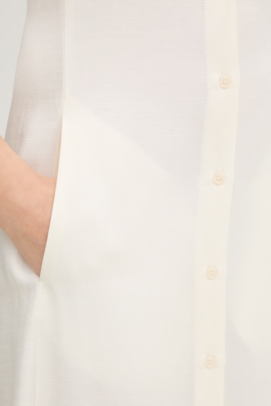 Marella летнее платье со льном Emme by Marella 2615221031200 бежевый