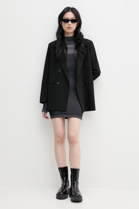 Guess Jeans šaty W6RK63.KD152 čierna SS26