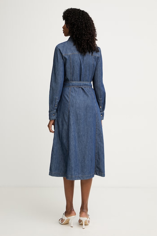 Одяг iBlues розкльошена сукня джинсова STAFFA 2617221081200 блакитний