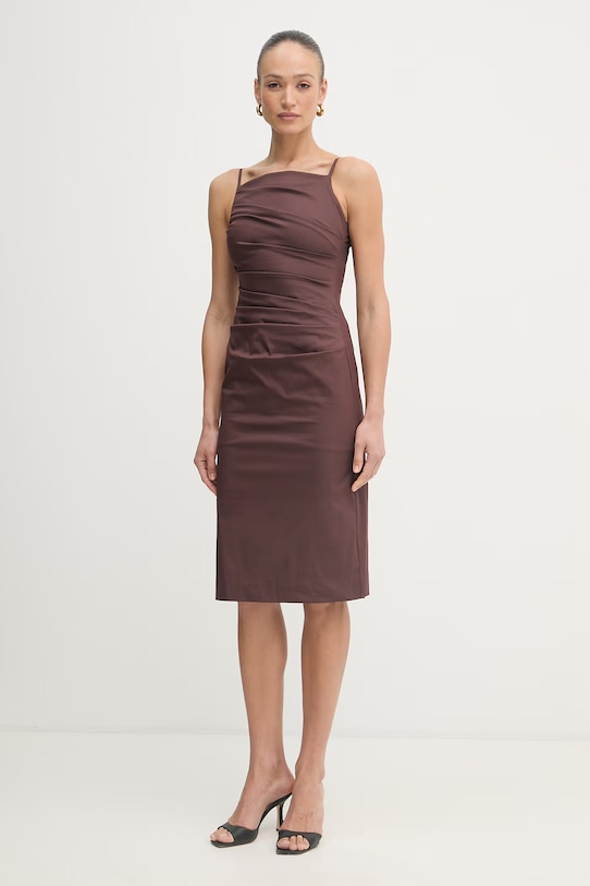 Obleka Marella CIOCCA 2613221162200 rjava SS26