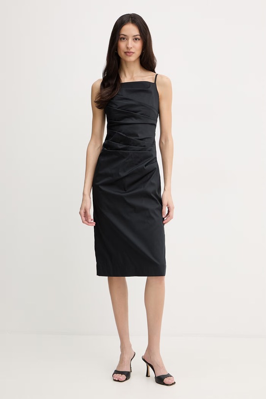 Marella sukienka CIOCCA z elastanem czarny 2613221162200