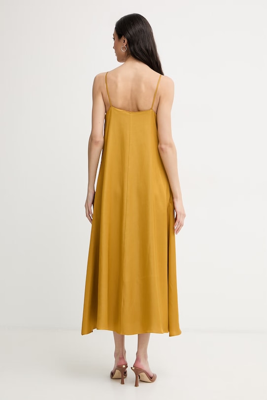Îmbrăcăminte Marella rochie maxi cu vâscoză VOLIERA 2613221222200 galben