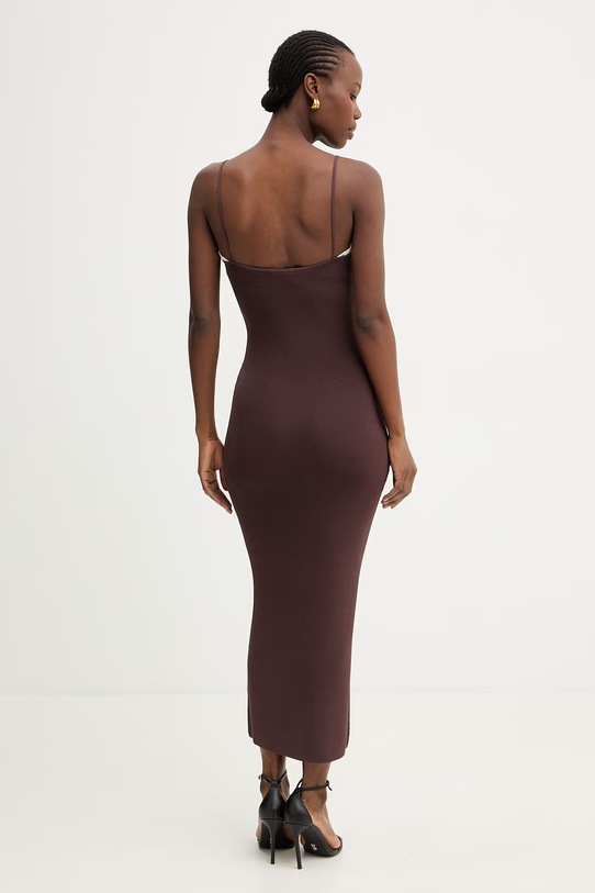 Odzież Marella sukienka LECCIO 2613321032200 brązowy