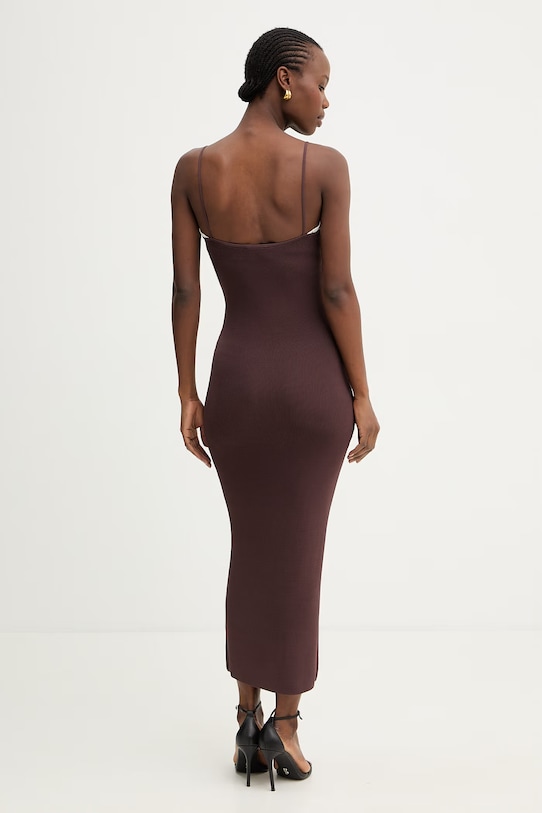 Odzież Marella sukienka LECCIO 2613321032200 brązowy