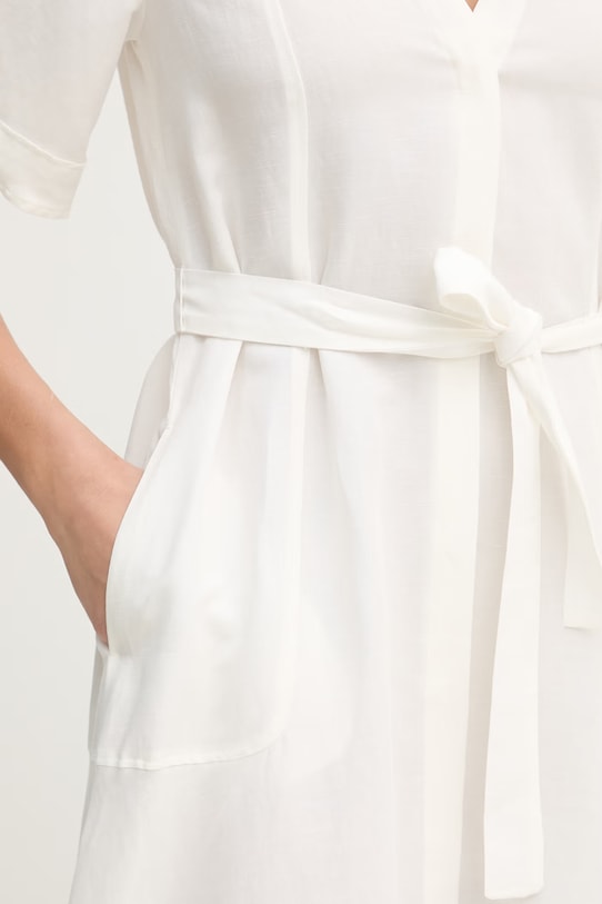 Marella літня сукня з льоном Emme by Marella 2615221082200 бежевий