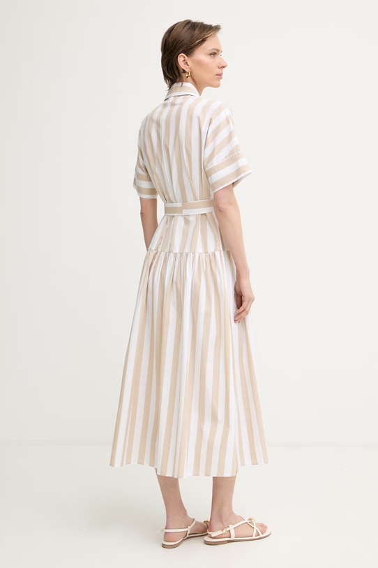 Одежда Marella платье-рубашка из хлопка Emme by Marella 2615221172200 бежевый