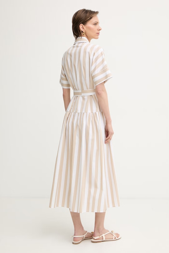 Одежда Marella платье-рубашка из хлопка Emme by Marella 2615221172200 бежевый