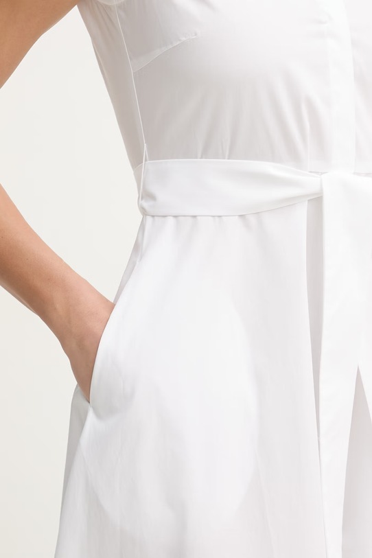 Marella sukienka koszulowa bawełniana Emme by Marella 2615221202200 biały