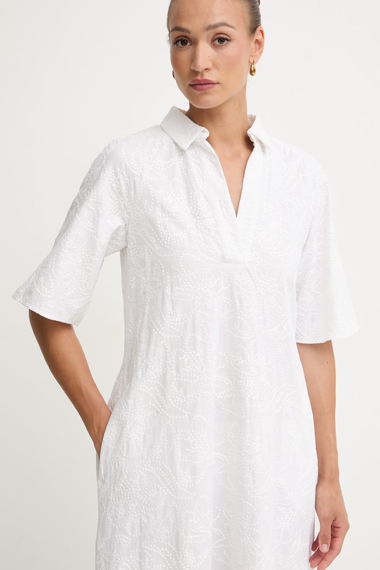 Marella літня сукня з додаванням льону Emme by Marella 2615221222200 білий