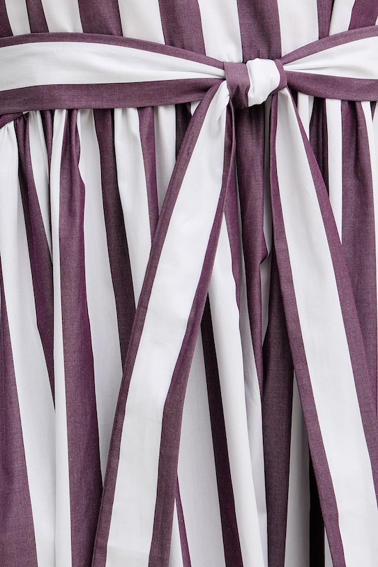 Marella sukienka babydoll bawełniana Emme by Marella 2615221232200 fioletowy