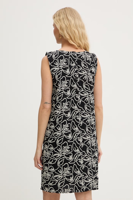 Odzież Marella sukienka z lnem Emme by Marella 2615221282200 czarny