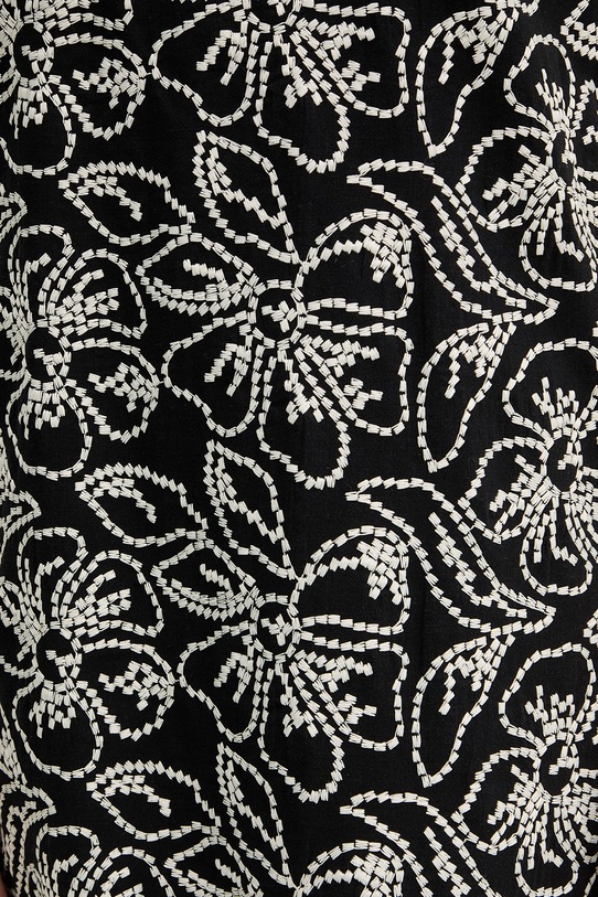 Marella sukienka z lnem Emme by Marella 2615221282200 czarny