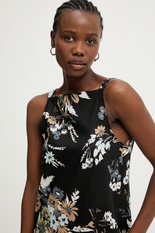 Marella платье со льном Emme by Marella чёрный 2615221382200