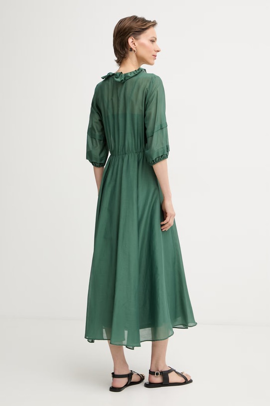Одяг iBlues літня сукня з додаванням шовку RADENTE 2617221112200 зелений