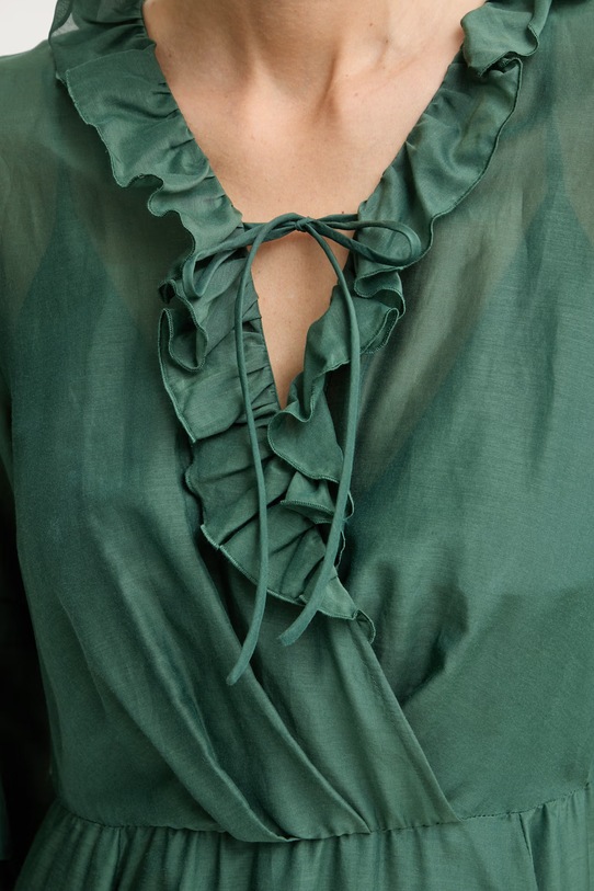 iBlues літня сукня з додаванням шовку RADENTE 2617221112200 зелений