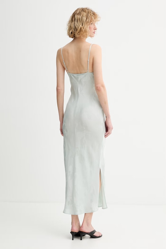 Odjeća Calvin Klein haljina u stilu donjeg rublja od viskoze LV044F011G zelena