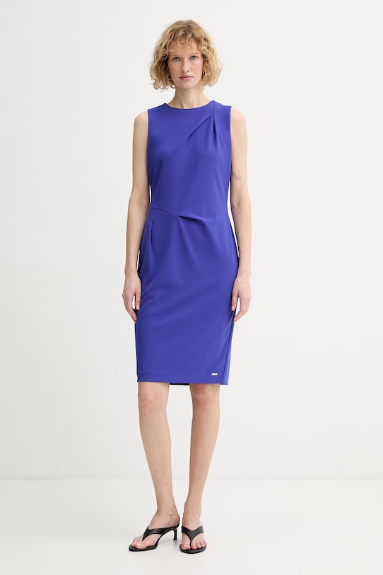 Calvin Klein φόρεμα μπλε LV044F018G