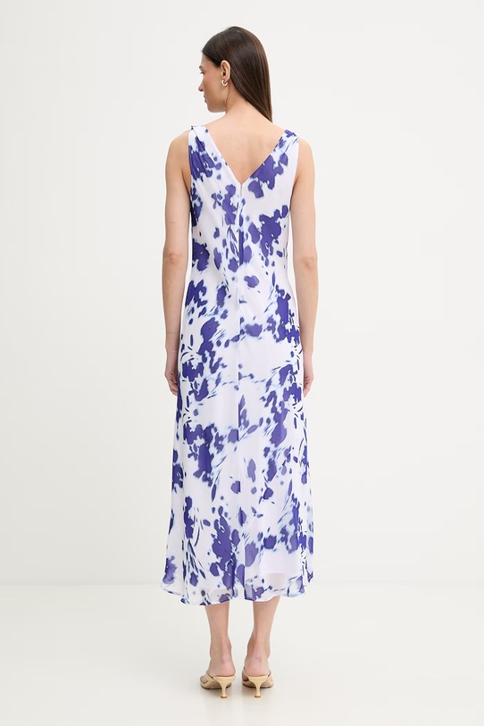 Oblačila Calvin Klein obleka LV044F029G modra