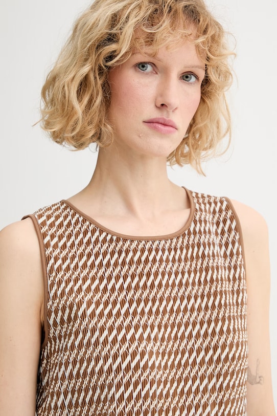 Calvin Klein letné šaty hnedá LV044F231G