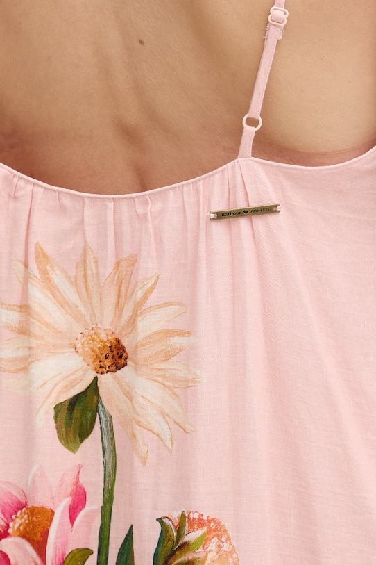 Barbour letné šaty s ľanom x Farm Rio LDR1032