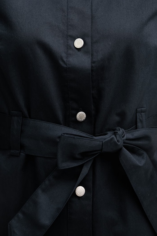 Barbour šaty bavlnené Sloane LDR0981 tmavomodrá