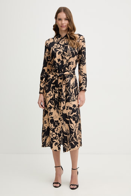 Simona Corsellini sukienka casual czarny P26CPAB02001