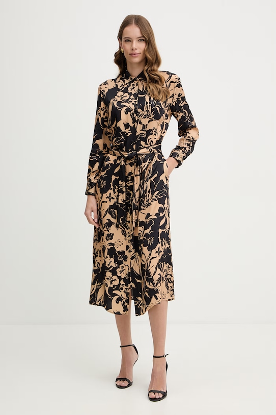 Simona Corsellini sukienka P26CPAB02001 czarny SS26