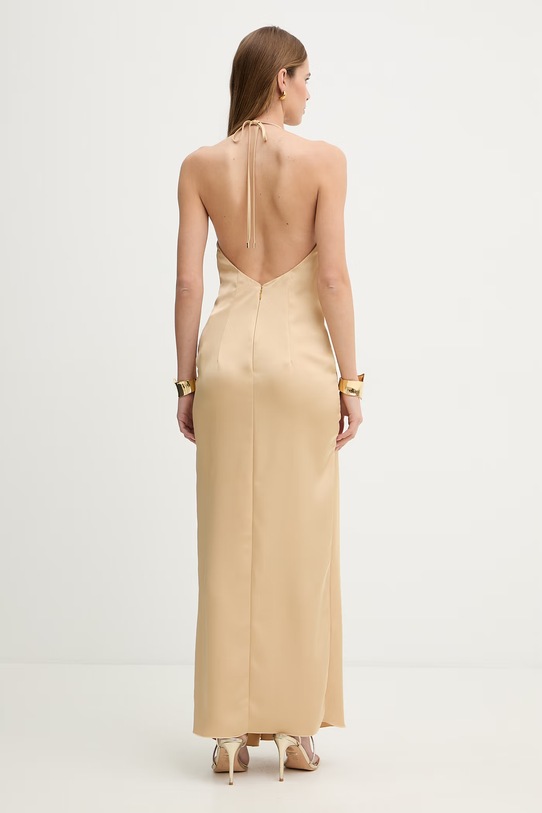 Odzież Simona Corsellini sukienka P26CEAB11201 złoty