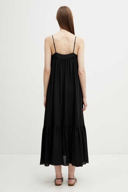 Odzież Rotate sukienka gładka 115965100 czarny