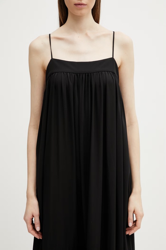 Rotate sukienka gładka czarny 115965100