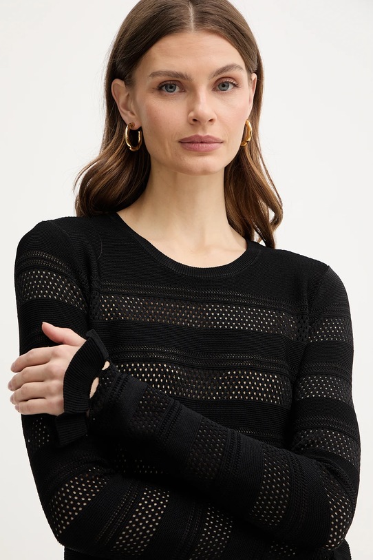 Twinset sukienka czarny 261TP3081