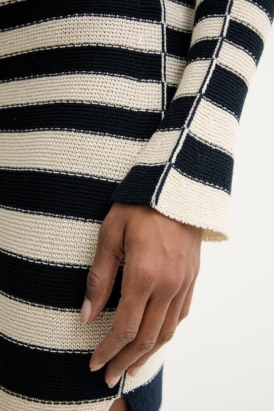 Twinset сукня з бавовною 261TP3222 бежевий