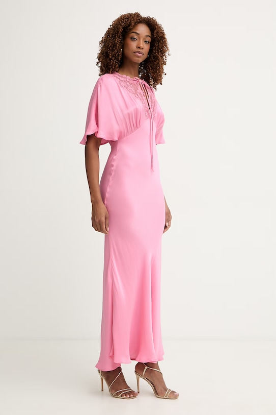 Twinset vestito in viscosa 261TP212B rosa SS26