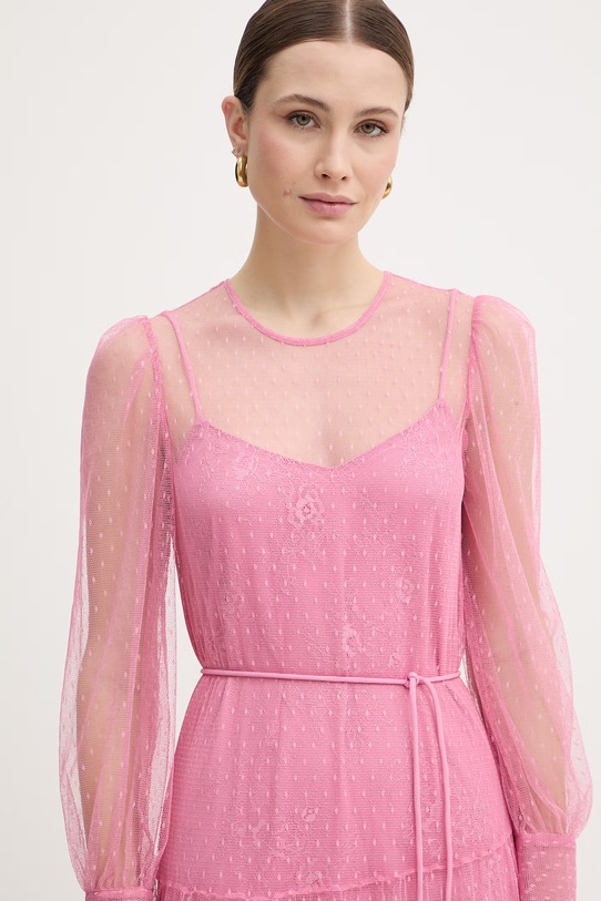 Twinset sukienka różowy 261TP2770