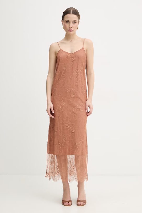 Šaty Twinset 261TP2770 hnedá SS26