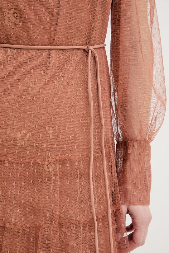 Twinset sukienka 261TP2770 brązowy