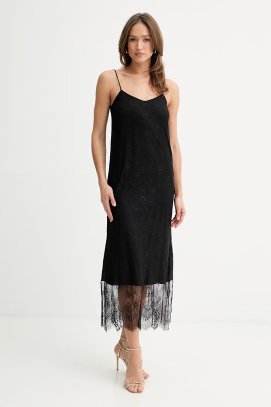 Twinset sukienka czarny 261TP2770