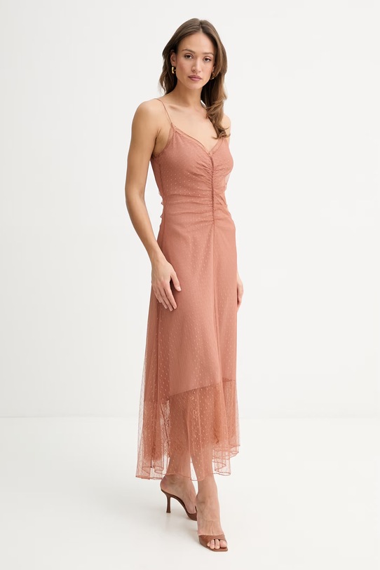 Twinset sukienka 261TP2360 brązowy SS26