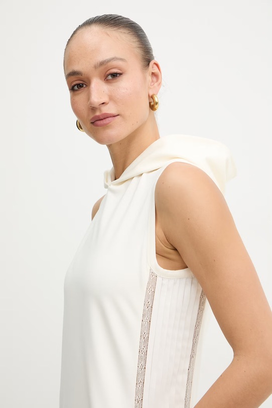 Twinset sukienka beżowy 261TE2052