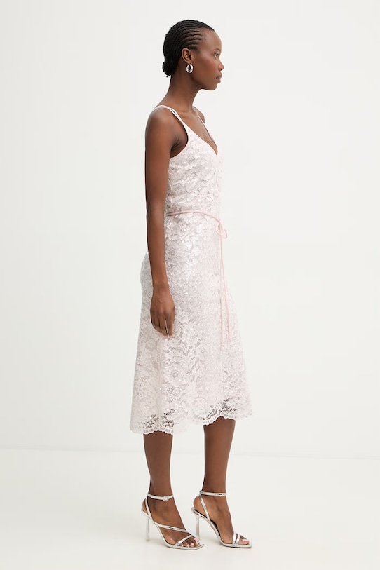 Twinset sukienka 261TP2630 różowy SS26