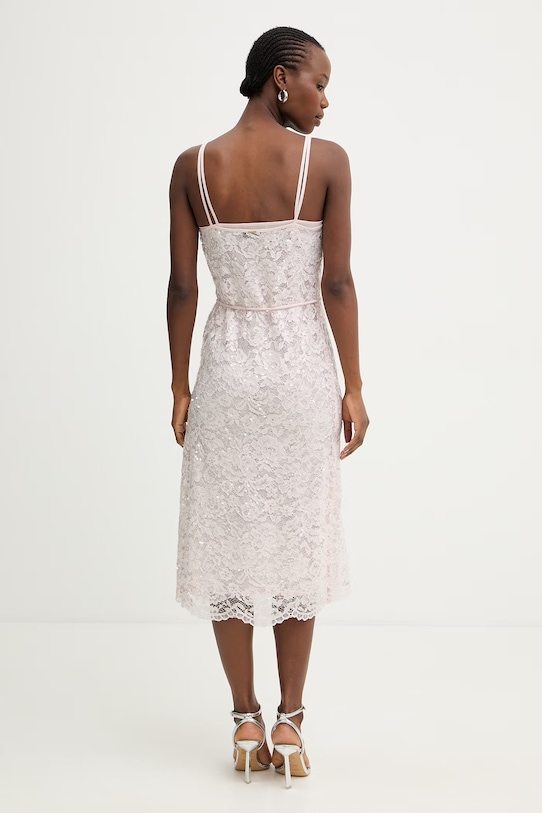 Odzież Twinset sukienka 261TP2630 różowy